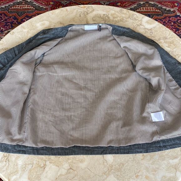 Five Four 100% Linen Chicago Flight Bomber Jacket - Picture 8 of 10